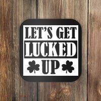 St Patricks Day, St Patricks Day Clove, Irish Shamrock, Funny St Patricks Day Coaster thumb 0