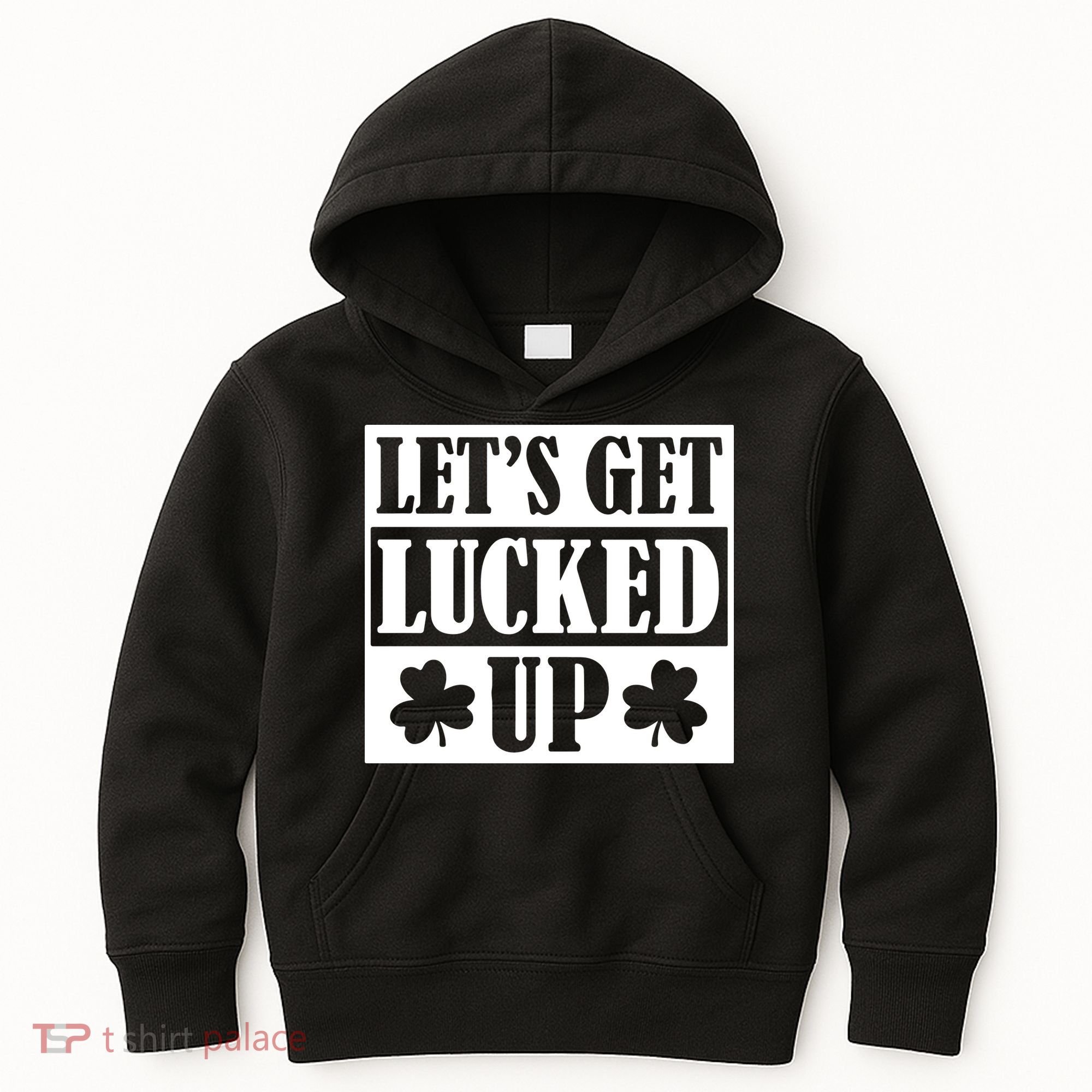 St Patricks Day, St Patricks Day Clove, Irish Shamrock, Funny St Patricks Day Kids Hoodie