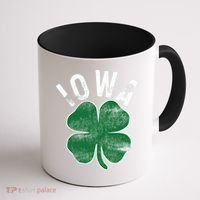 St Patrick's Day Shamrock Iowa Irish Saint Paddy's Gift Coffee Mug thumb 1