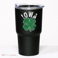 St Patrick's Day Shamrock Iowa Irish Saint Paddy's Gift Tumbler thumb 0