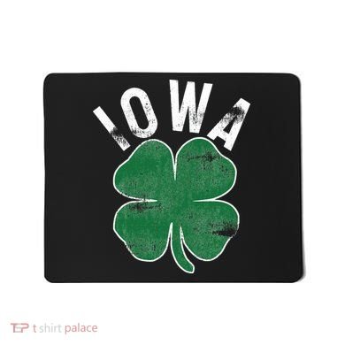 St Patrick's Day Shamrock Iowa Irish Saint Paddy's Gift Mousepad