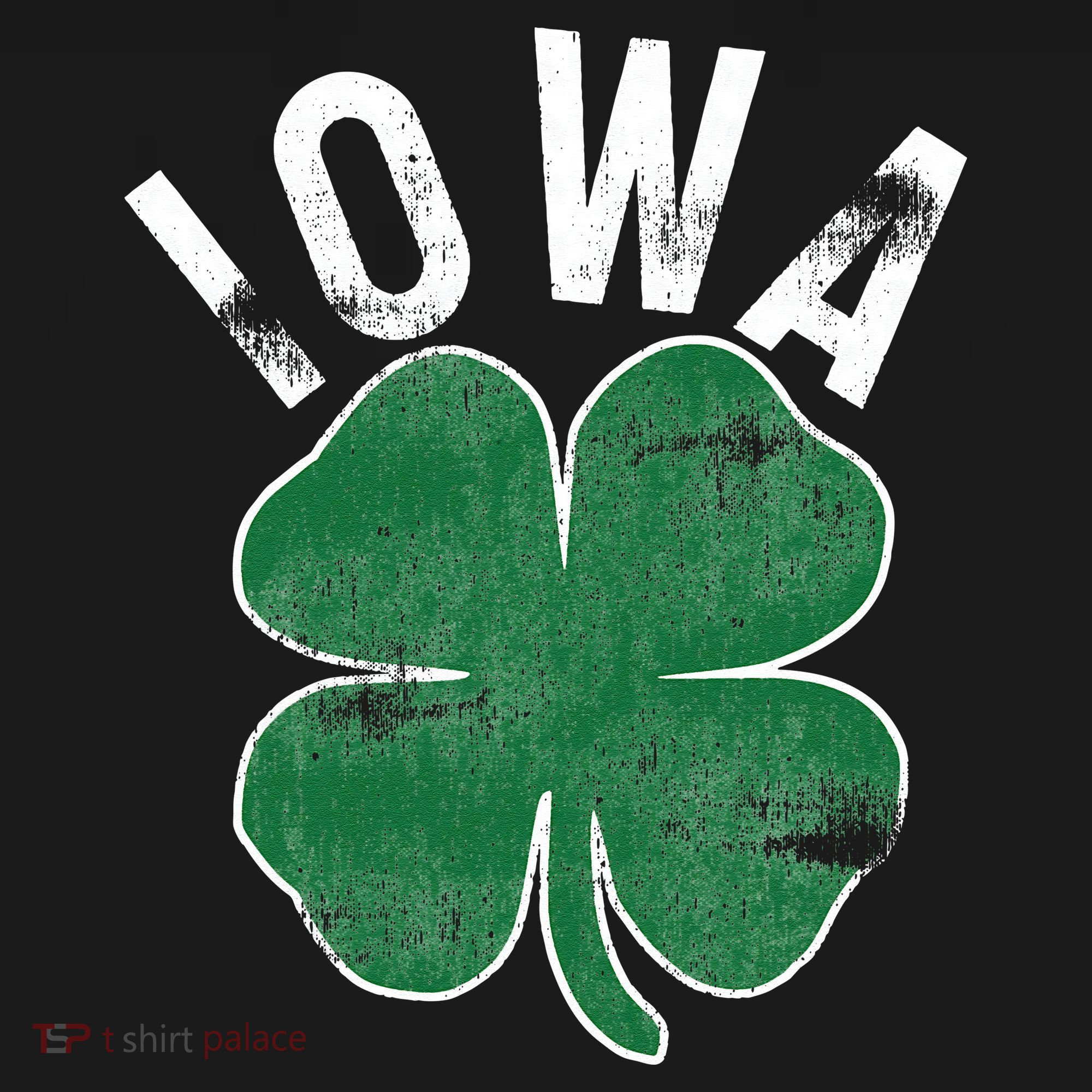 St Patrick's Day Shamrock Iowa Irish Saint Paddy's Gift Mousepad