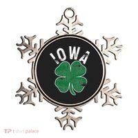 St Patrick's Day Shamrock Iowa Irish Saint Paddy's Gift Ornament thumb 0