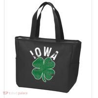 St Patrick's Day Shamrock Iowa Irish Saint Paddy's Gift Tote Bag thumb 3