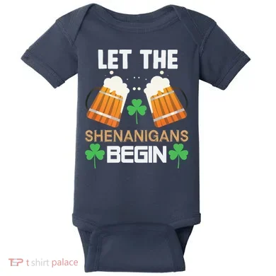St Patricks Day Baby Bodysuit