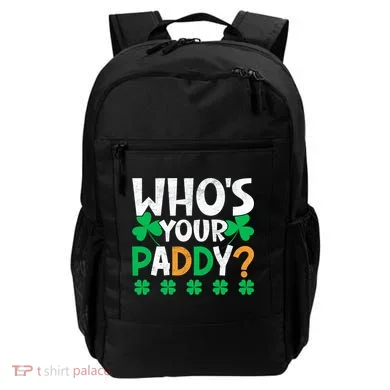 St Patricks Day Backpack