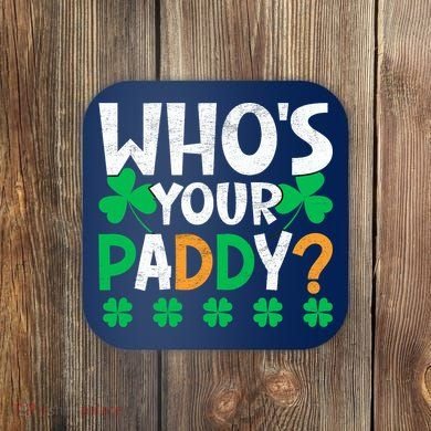 St Patricks Day Coaster