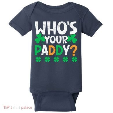 St Patricks Day Baby Bodysuit
