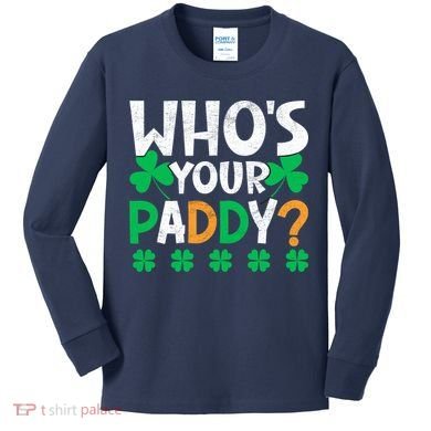 St Patricks Day Kids Long Sleeve Shirt