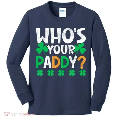 St Patricks Day Kids Long Sleeve Shirt