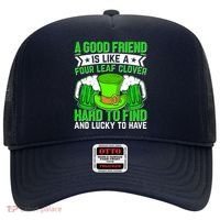 St Patricks Day A Good Friend Is Like A Four Leaf Clover Hat thumb 0