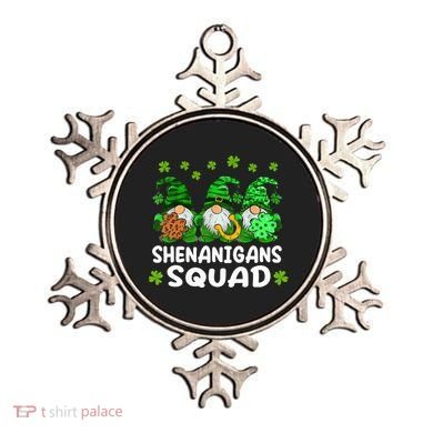 St Patricks Day Shenanigans Squad Gnomes Green Funny Irish Ornament