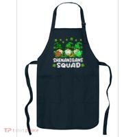St Patricks Day Shenanigans Squad Gnomes Green Funny Irish Apron thumb 0