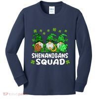 St Patricks Day Shenanigans Squad Gnomes Green Funny Irish Kids Long Sleeve Shirt thumb 0