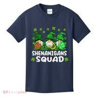 St Patricks Day Shenanigans Squad Gnomes Green Funny Irish Kids T-Shirt thumb 0