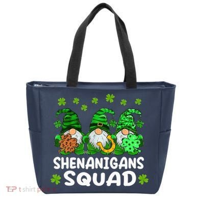 St Patricks Day Shenanigans Squad Gnomes Green Funny Irish Bag