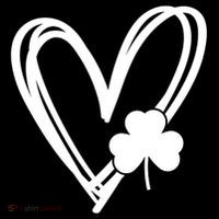 St Patrick's Day Clover Heart Coaster thumb 2