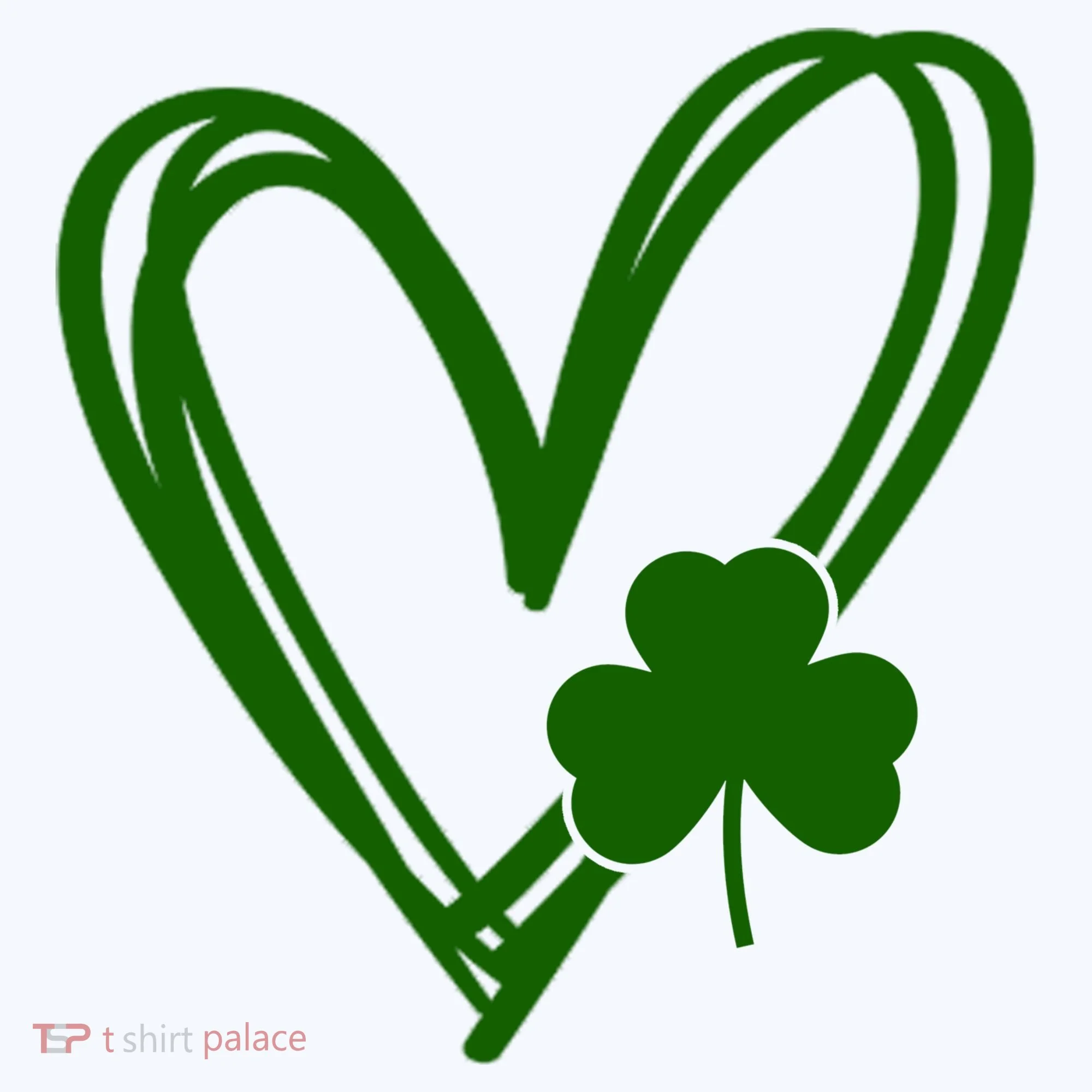 St Patrick's Day Clover Heart Bucket Hat
