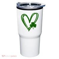 St Patrick's Day Clover Heart Tumbler thumb 0