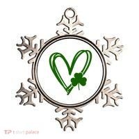St Patrick's Day Clover Heart Ornament thumb 0