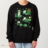 St Patrick's Day Construction Women's Sweatshirt thumb 0