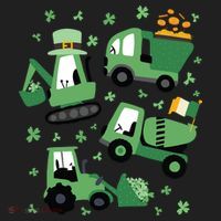 St Patrick's Day Construction Women's Sweatshirt thumb 2