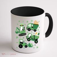 St Patrick's Day Construction Coffee Mug thumb 1