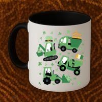 St Patrick's Day Construction Coffee Mug thumb 2