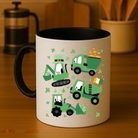St Patrick's Day Construction Coffee Mug thumb 4