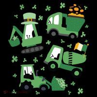 St Patrick's Day Construction Women's Hoodie thumb 2