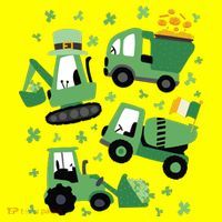 St Patrick's Day Construction Polo thumb 2