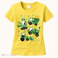 St Patrick's Day Construction Women's T-Shirt thumb 0