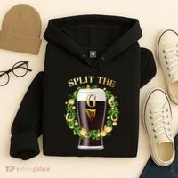 St Patricks Day Split the G Beer Lover Hoodie thumb 4