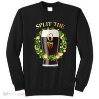 St Patricks Day Split the G Beer Lover Sweatshirt thumb 0