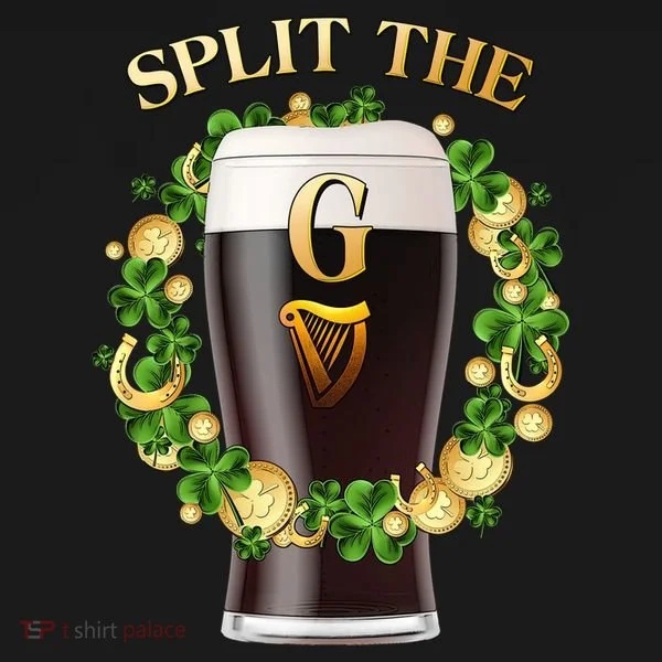St Patricks Day Split the G Beer Lover Bucket Hat
