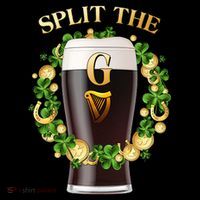 St Patricks Day Split the G Beer Lover Coffee Mug thumb 5