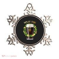 St Patricks Day Split the G Beer Lover Ornament thumb 0