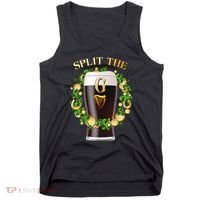 St Patricks Day Split the G Beer Lover Tank Top thumb 0