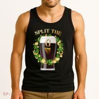 St Patricks Day Split the G Beer Lover Tank Top thumb 3