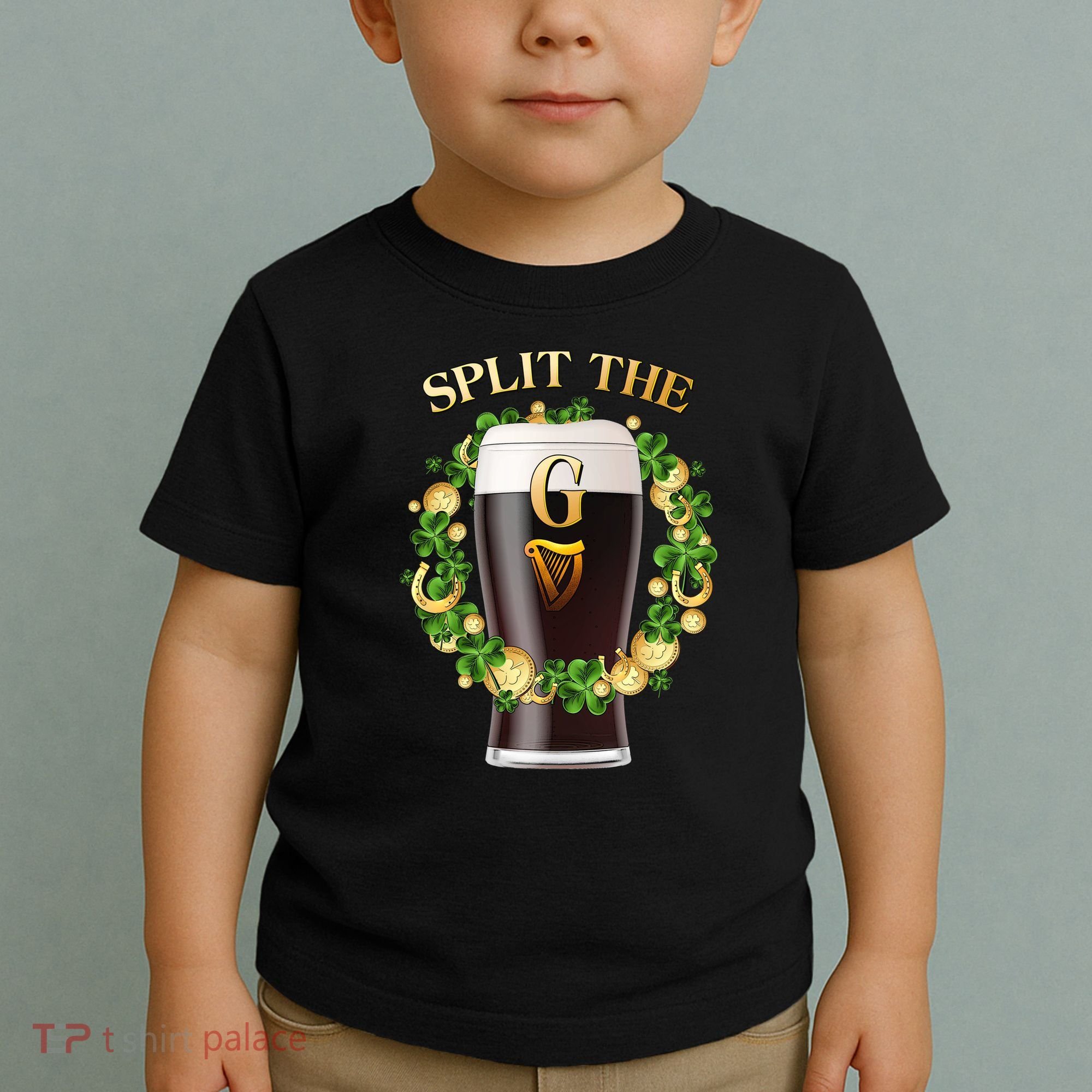 St Patricks Day Split the G Beer Lover Toddler T-Shirt