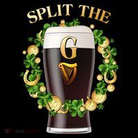 St Patricks Day Split the G Beer Lover Visor thumb 3