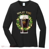 St Patricks Day Split the G Beer Lover Women's Long Sleeve Shirt thumb 0