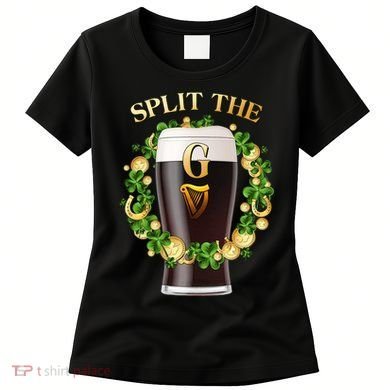 St Patricks Day Split the G Beer Lover Women's T-Shirt