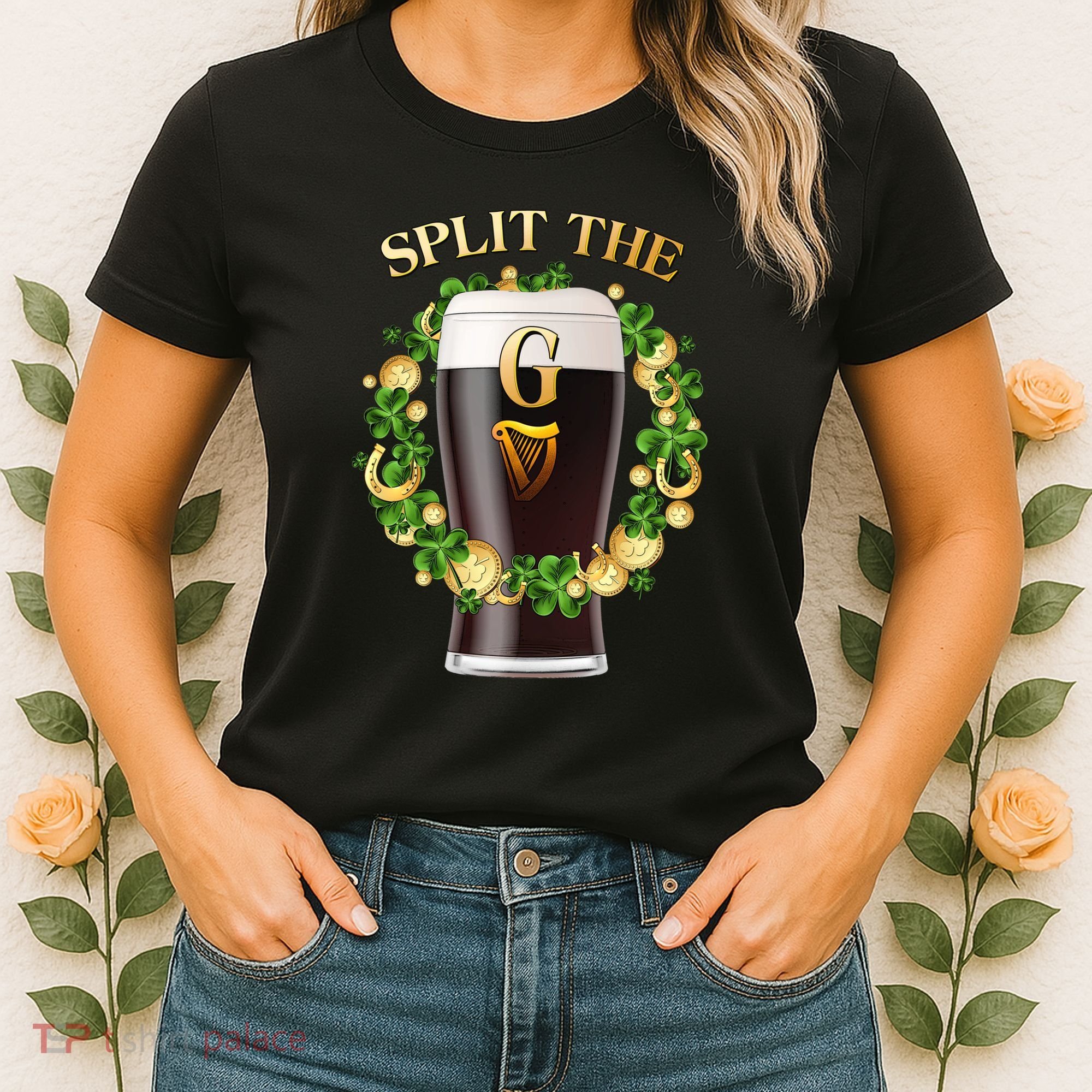 St Patricks Day Split the G Beer Lover Women's T-Shirt