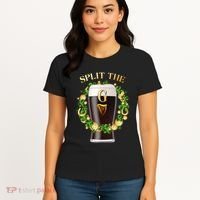St Patricks Day Split the G Beer Lover Women's T-Shirt thumb 4