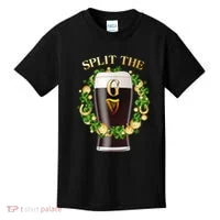 St Patricks Day Split the G Beer Lover Kids T-Shirt thumb 0