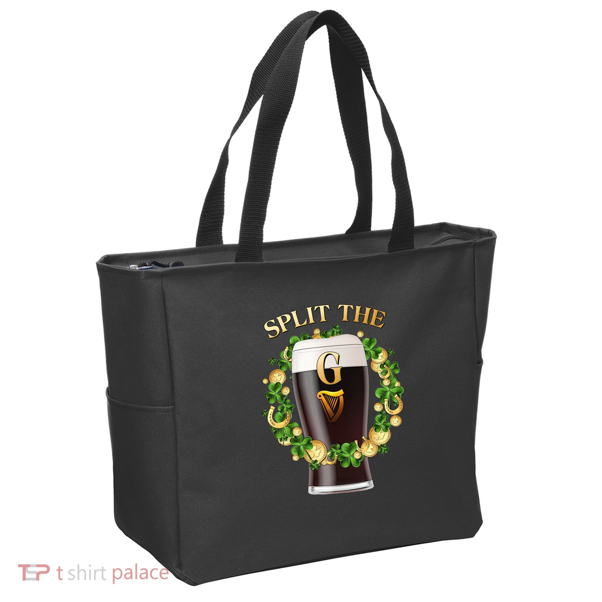 St Patricks Day Split the G Beer Lover Tote Bag