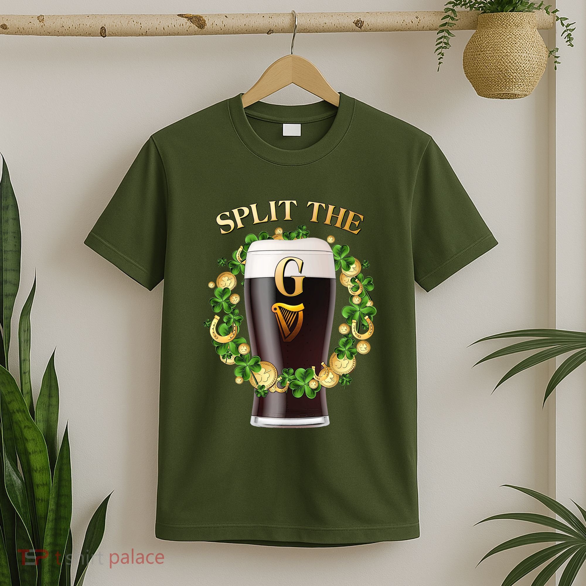 St Patricks Day Split the G Beer Lover T-Shirt