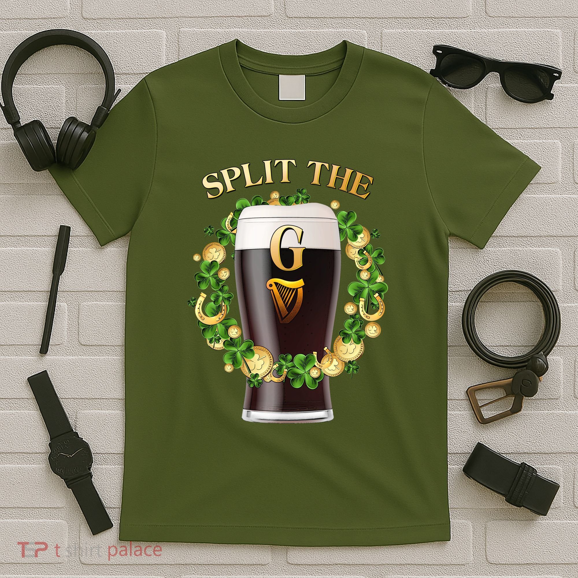 St Patricks Day Split the G Beer Lover T-Shirt