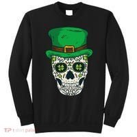 St Patrick's Day Sugar Skull Day Of Dead Saint Patricks Sweatshirt thumb 0